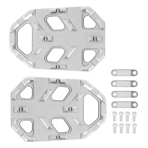 ˜Pair Motorcycle Footrest Widen Foot Peg Pedal Plate Fit For CB650R 2019‑2020 - Picture 1 of 24