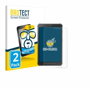 2x Display Schutz Folie für Samsung Galaxy Tab Active SM-T365 Zubehör T - Afbeelding 1 van 6