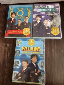 PBS Kids Odd Squad DVD Lot Creature Encounters Villains The O Games - Bild 1 von 2