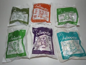 Lote de 6 juguetes Happy Meal para niños McDonald's Neopets 2004 4 9 10 13 14 - Imagen 1 de 9
