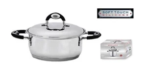 Casseruola con Coperchio cm 20x9.5h Ms Bavaria Line Msb - Foto 1 di 2