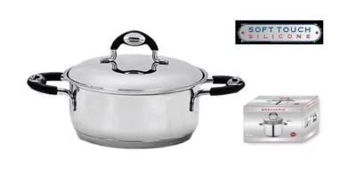 Casseruola con Coperchio cm 20x9.5h Ms Bavaria Line Msb - Immagine 1 di 2