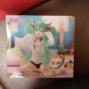 maglietta vocaloid Hatsune Miku desktop figura carina orecchie di gatto Nekomimi ver TAITO - Foto 1 di 3