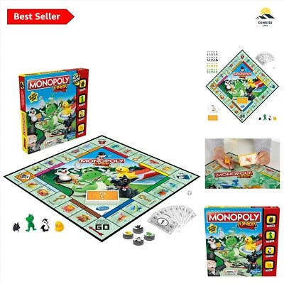 Junior Board Game - Fun Family Game for Kids Ages 5 and Up 2-4 Players Multic... - Image 1 of 4