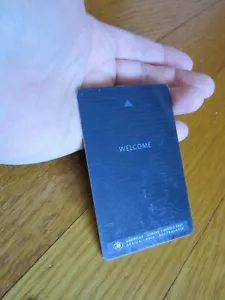 Hilton Hotel Key Card Collectible Welcome Black Card FREE SHIP - Picture 1 of 3
