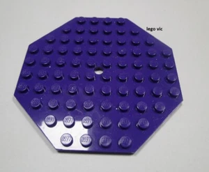 Lego 89523 Plate 10x10 Octagonal Hole Dk Purple 75904 70726 Friends 41004 MOC B4 - Bild 1 von 1