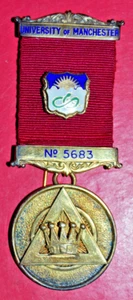 University of Manchester Royal Arch Chapter No 5683 PZ Juwel Sterling Silber - Bild 1 von 2