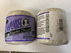 Aunt Lydia's Classic Crochet Thread Size 10-Antique White, 154-0210 - Picture 1 of 3