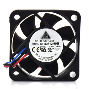AFB0512HHB Cooling fan for Delta Server Cooler 5CM 12V 0.20A 3pin 50*50*15mm - Afbeelding 1 van 5