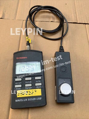 Luxómetro de alta precisión USB GOSSEN MAVOLUX 5032B#im/im#im#im#im Foto 1 de 4
