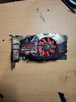 XFX ATI Radeon HD 5770 (HD-577X-ZNFC) 1GB GDDR5 SDRAM PCI Express x16... - Image 1 of 4