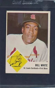 1963 Fleer #063 Bill White Cardinals VG/EX *322 - Bild 1 von 1