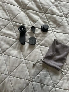 4 in 1 Professional Phone Camera Lens Kit Clip On for iPhone SAMSUNG Smartphone - Photo 1 sur 4