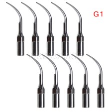10PCS Dentista Tips INSERTI PUNTE PER ABLATORE Scaler EMS Woodpecker G1