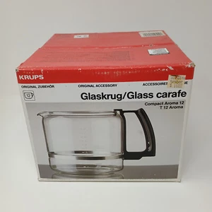 KRUPS Jarra de Vidrio T 12 Tazas Café Accesorio Original F0350-70 Blanco - Imagen 1 de 13