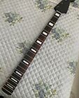 Black electric guitar neck P BASS style, rose wood fingerboard