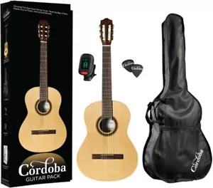 Brand New Cordoba CP100 Nylon String Classical Guitar Pack - with Accessories - Picture 1 of 1