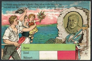 Boer War 1902 Kruger Exile Postcard Cape Verde Islands Southampton Ship Letter - Picture 1 of 2
