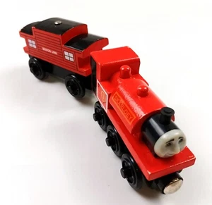 SKARLOEY & CABOOSE SODOR LINE THOMAS THE TANK ENGINE & FRIENDS WOODEN TOY - Picture 1 of 6