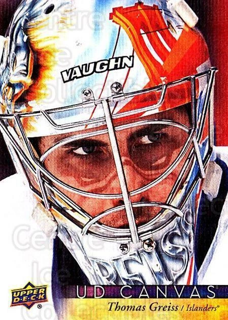 2017-18 Upper Deck Canvas #55 Thomas Greiss - Image 1 of 1