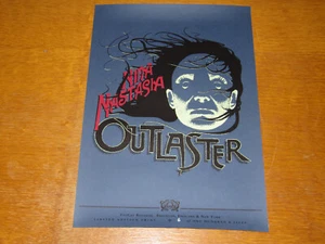 NINA NASTASIA - OUTLASTER - 2010 ORIGINAL PROMO POSTER - LIMITED EDITION 6/150 - Bild 1 von 3