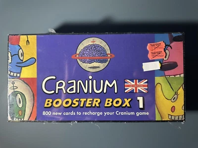 Cranium Board Game Booster Box 1 Card Game, Retro UK Edition New & Sealed - Image 1 of 3