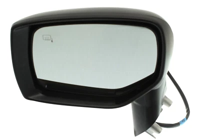 Pintura de espejo retrovisor eléctrico para Subaru WRX 15-21 a juego negro con calor sin L Foto 1 de 4