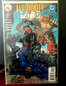 DC Comics And Windstorm The Authority Vs. Lobo Jingle Hell! Libro casi nuevo número #1 - Imagen 1 de 1