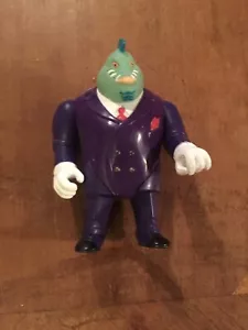 LAWRENCE LIMBURGER- BIKER MICE FROM MARS- GALOOB- B.T.F- MDF 1993- PURPLE FIGURE - Picture 1 of 3