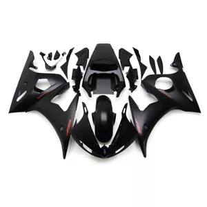 Matte Black Fairing Kit For Yamaha YZF600 R6 2003 2004 R6S 2006-09 ABS Bodywork - Bild 1 von 8
