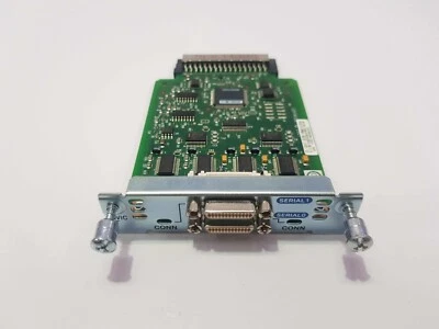 CISCO HWIC-2T TWO-PORT SERIAL WAN INTERFACE CARD REV H0 - Image 1 of 4