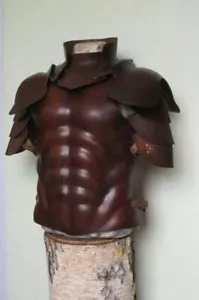 Medieval Leather Armour | Leather Muscle Body Armor Cuirass Knight | Medieval -p - Picture 1 of 2