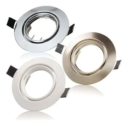 1-30x Einbaurahmen GU10 Fassung für LED Einbau-Strahler Deckenstrahler GU10 MR16 - Bild 1 von 4