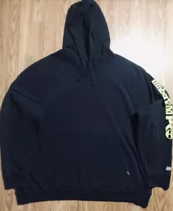 Timberland Rain Repel Hoodie Sweatshirt Mens XXL Pullover Spell Out Sleeve Logo - Picture 1 of 13