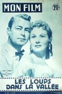 Mon Film N°585 Les loups dans la vallée Alan Ladd Robert Mitchum - Imagen 1 de 3
