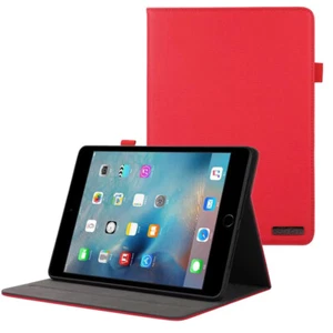 Skórzane etui z klapką Smart na iPada 9.7 Air 2 Air Auto Sleep Wake Magnetyczne - Zdjęcie 1 z 19