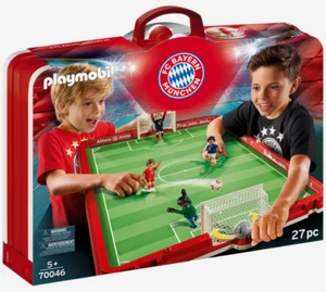 PLAYMOBIL® 70046 FC Bayern München Fußballarena zum Mitnehmen Stadion SELTEN - Bild 1 von 6