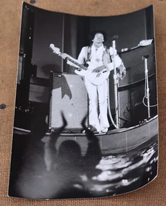 Rare Original Jimi Hendrix Live Guitar Photograph Photo Henry Diltz Studio Stamp - Picture 1 of 8