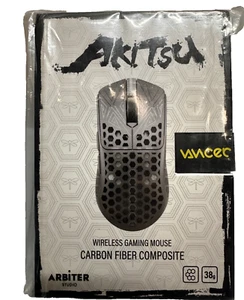 AKITSU - 38g Carbon Fiber 8K Wireless Gaming Mouse - Picture 1 of 3