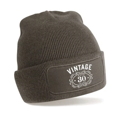 30 Cumpleaños Regalo Gorro Sombrero Gorra De Colección Regalo Idea para Hombres Mujeres Foto 1 de 4