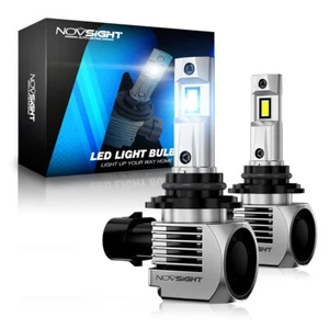 NOVSIGHT 9006 LED Headlight Bulbs Kit High Lo Beam Bright Lamp 6500K 20000LM 90W - Picture 1 of 12