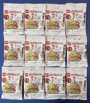 LEGO 71033 The Muppets Series Minifigures Complete Set of 12 Sealed Packs - image 1 of 4