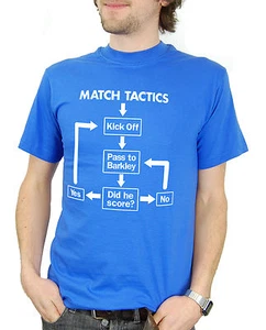 Match Tactics, Pass to Barkley - lustiges Everton FC Fußball T-Shirt - Bild 1 von 1
