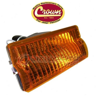 Crown Automotive Left Parking Light Assembly for 1976-1988 Jeep J20 - xr Foto 1 de 4