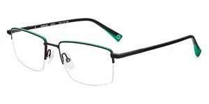 Etnia Barcelona Nadeln BRGR Farbe Braun Grün Brille 56-19-148 Brandneu - Bild 1 von 3