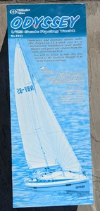 Thunder Tiger Odyssey 2 1/23 Scale Racing Model Yacht Kit No 5553 - Picture 1 of 9