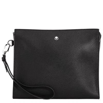 Montblanc Black Men's Sartorial Pochette 198860 - Image 1 of 4