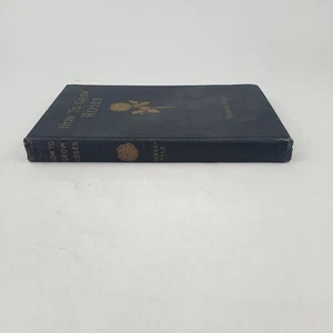 How To Grow Roses by Robert Pyle Vintage HC Book 1925 - Picture 1 of 10