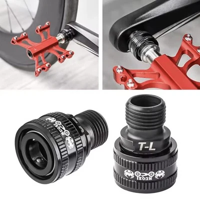 Bike Pedal Quick Release Adapters Pedal Converters To Quick Release 9/16 inch  - Image 1 of 2