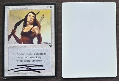 Signed MTG Magic Artist Proof _ Legends _ D'AVENANT ARCHER _ Doug Shuler VHTF! - Image 1 of 3